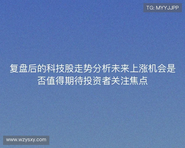 复盘后的科技股走势分析未来上涨机会是否值得期待投资者关注焦点 复盘后的科技股走势分析未来上涨机会是否值得期待投资者关注焦点